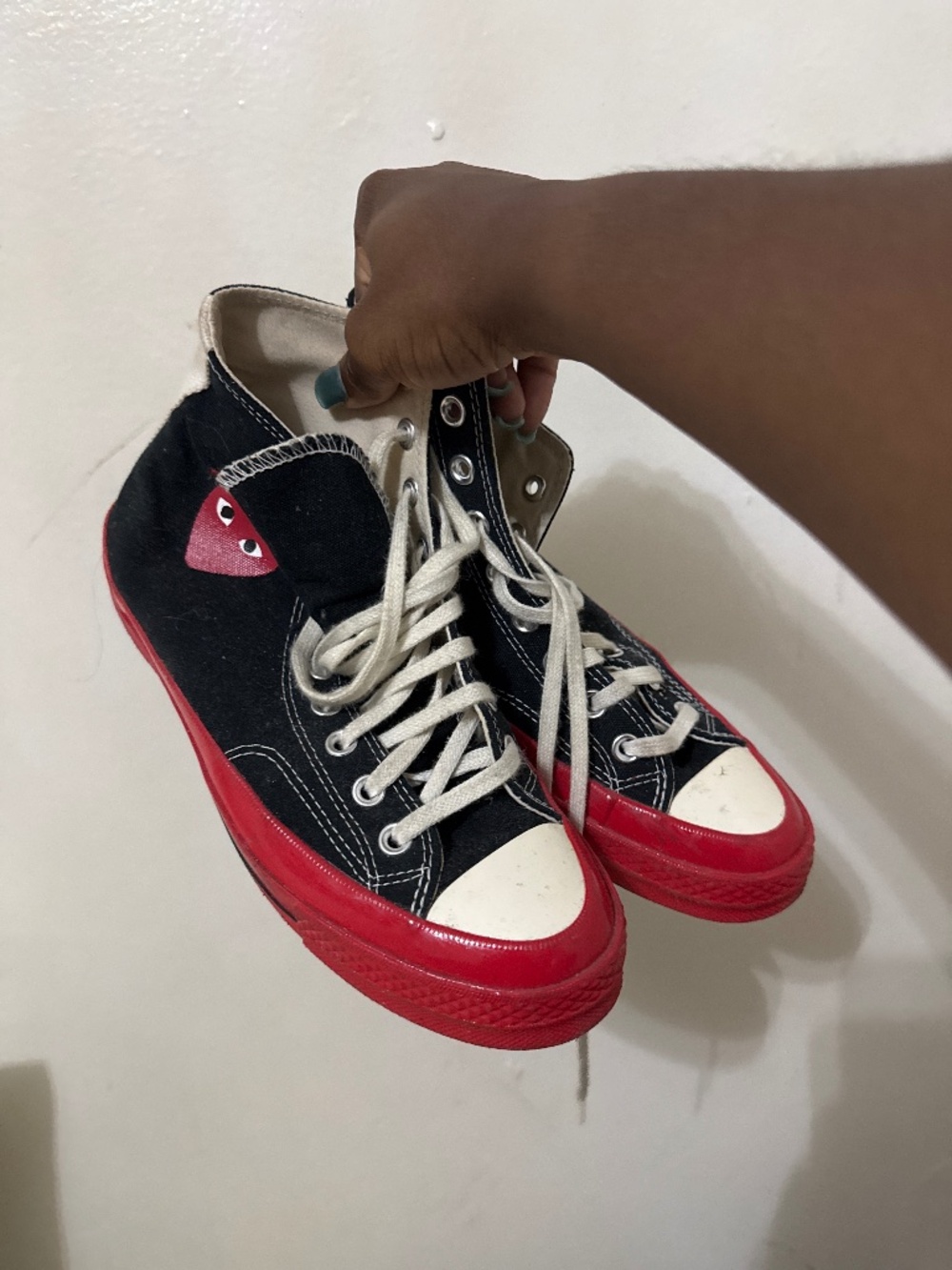 Worn CDG x Converse W9/M7 TTS